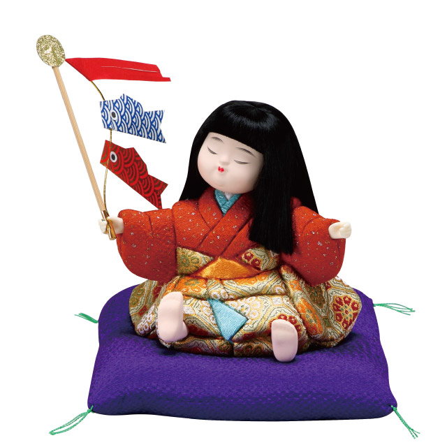 木目込人形材料キット・自分でつくる雛人形や五月人形　さつき童子