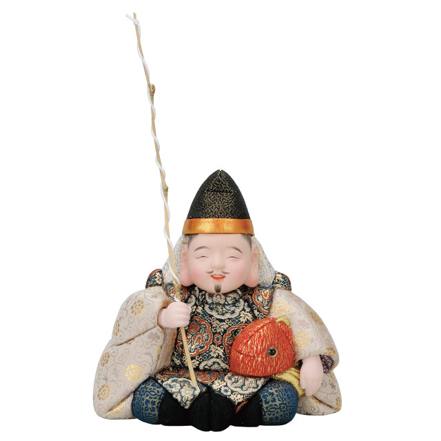 木目込み人形材料・木目込ひな人形キット 祝い恵比寿
