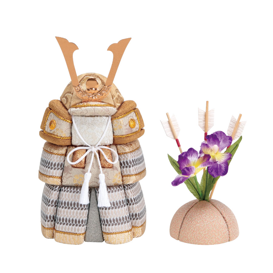 木目込人形材料キット・自分でつくる雛人形や五月人形　吉祥鎧（A）